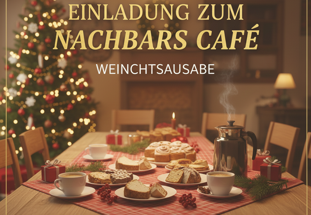 Nachbars Café - Weihnachtsausgabe am 10.12.2025