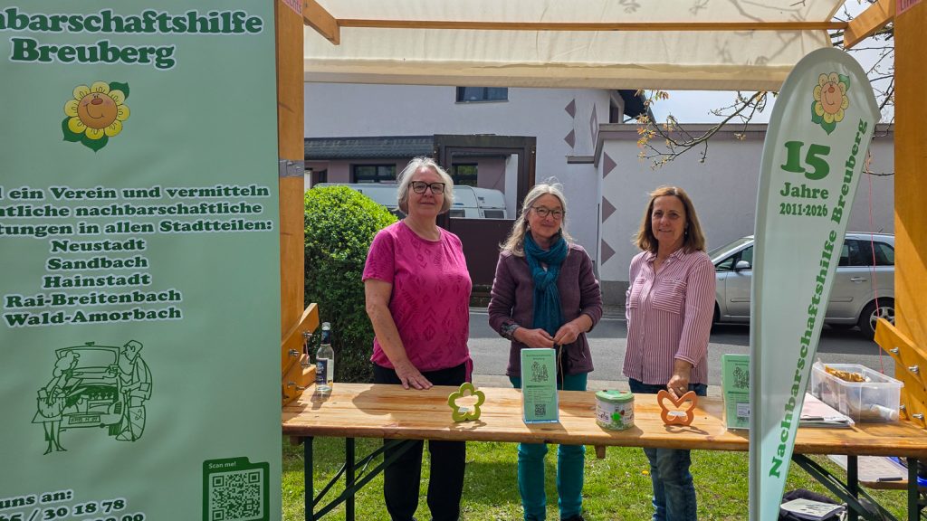 Stand der NHB auf dem Dorfplatzfrühling 2026.