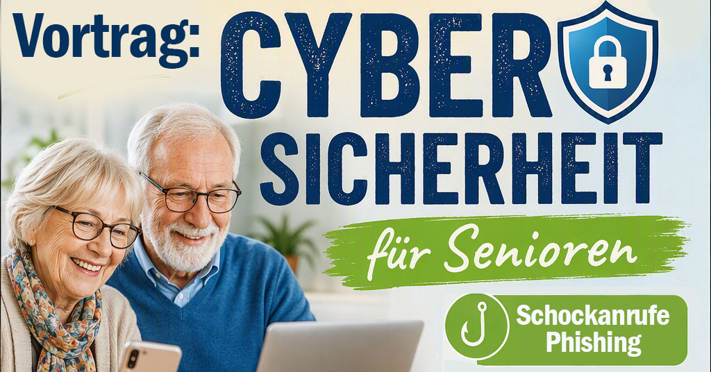 Titelbild Cybersicherheit für Senioren am 29.10.2026